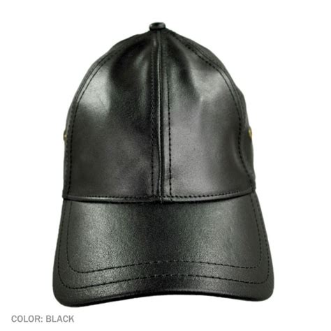 Stetson Leather Adjustable Baseball Cap All Baseball Caps