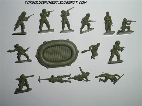 Toy Soldier Chest: Airfix Heller US MARINES World War II 2 u.s. infantry HO/OO scale 1/72 WW2 ...