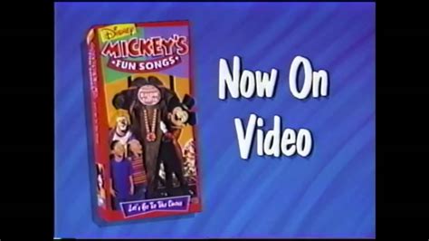 Mickey's Fun Songs: Let's Go to the Circus! Short Promo - YouTube