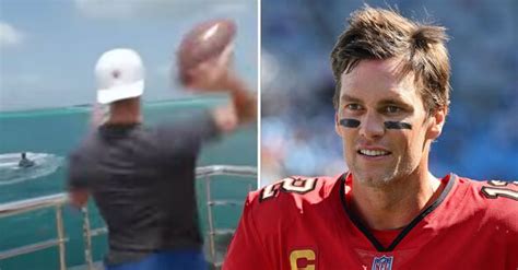 Tom Brady teases comeback after ridiculous trickshot on £240m yacht ...