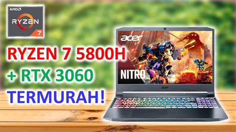 3 Laptop Ryzen 7 5000 Series, Ryzen 7 5800H + RTX3060 | September 2021 ...