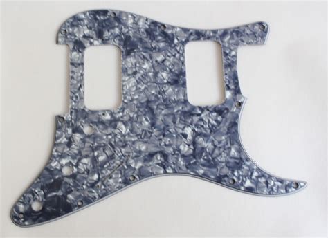 Stratocaster HH pickguard,Gray Pearl,fits fender new