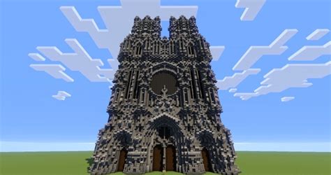 Erisia cathedral | A Gothic Cathedral Minecraft Map