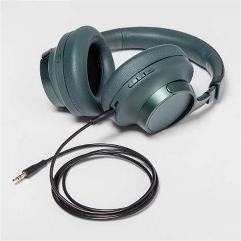 Heyday Active Noise Cancelling Over-Ear Headphones Green - Tanga