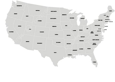 United States Map, United States Map Labeled, Map, 47% OFF