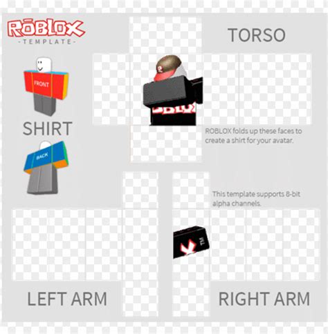 roblox guest shirt template excellent and cool roblox - black roblox shirt template PNG image ...