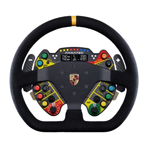 Podium Steering Wheel Porsche 911 GT3 R Suede | Fanatec