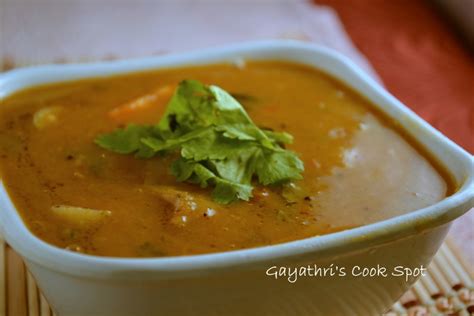 Sambhar – Gayathri's Cook Spot