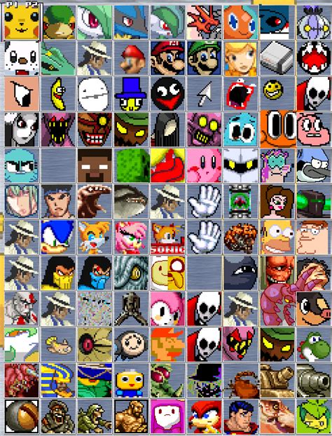 Image - Mugen CHaracters.png - The MUGEN Database, the M.U.G.E.N ...