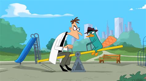 Image - Doofenshmirtz and Perry on Seesaw.jpg | Phineas and Ferb Wiki ...