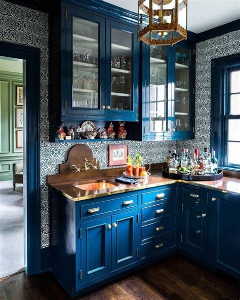 30 Inspiring Blue Kitchen Cabinet Ideas for Your Next Renovation