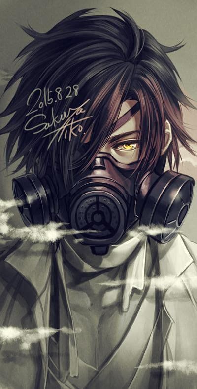 The 25+ best Anime gas mask ideas on Pinterest | Dark anime, Dark anime girl and Gas mask girl