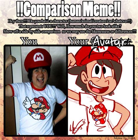 Comparison Meme by WHATiFGirl on DeviantArt