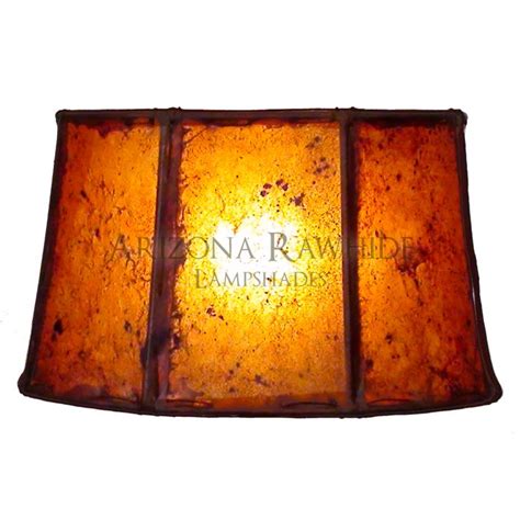 Barrel Table Lamp Rawhide Shade - Arizona Rawhide, leather lampshades for less! | Lamp, Old lamp ...