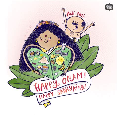 Happy Onam Happy Sadhya-ing GIF - Happy Onam Happy sadhya-ing Adi poli - Discover & Share GIFs