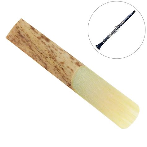 Sale 10pcs Professional Bamboo bB Clarinet Reeds Strength 2.5 for ...