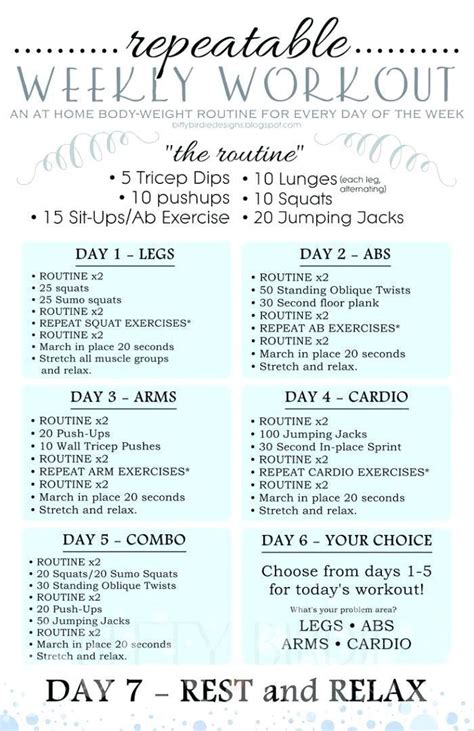 workout routine no equipment #workout #workoutroutine Workout Plans At ...