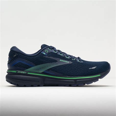 Brooks Ghost 15 Men's Crown Blue/Black/Green - HiSneaker Shop