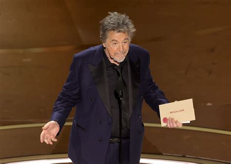 Al Pacino explains blunt Oscars 2024 Best Picture presentation | The Independent