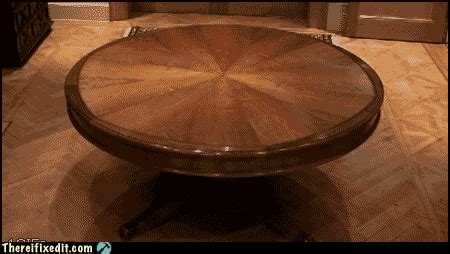 My Money | Expandable table, Expanding round table, Cool furniture