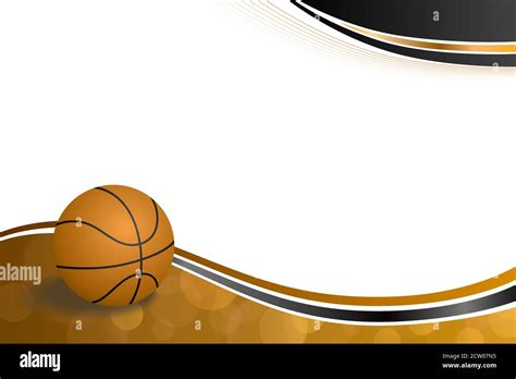 Background abstract orange black sport basketball ball illustration vector Stock Vector Image ...