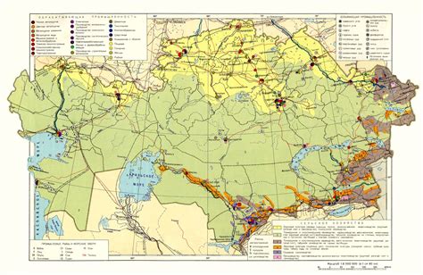 Карта металлургии казахстана - 91 фото
