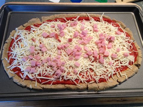 Healthy Ham and Cheese Pizza: Gluten-Free, Low-Fat, 100% Simply Filling - Jennifer Maker