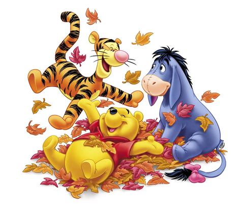 Pooh Autumn | Hello october, Pooh bear, Pooh