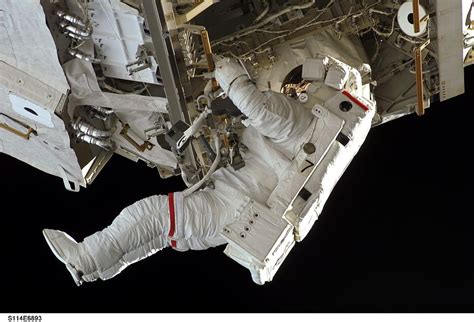 HD wallpaper: Astronaut, Spacewalk, Spacecraft, tools, suit, pack, tether | Wallpaper Flare