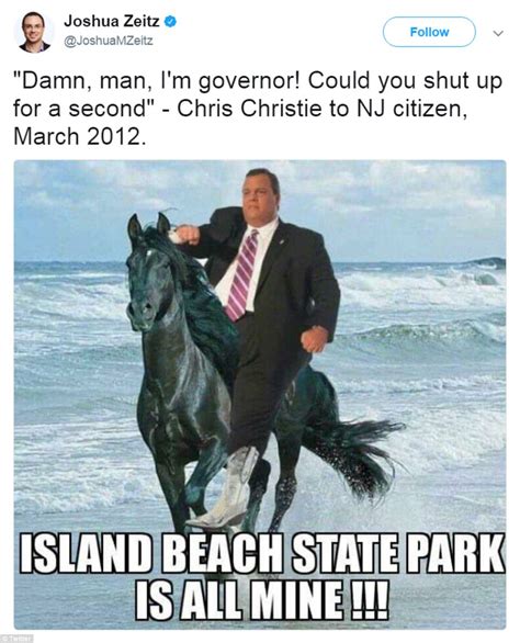 Chris Christie is roasted in hilarious beachgate memes | Daily Mail Online