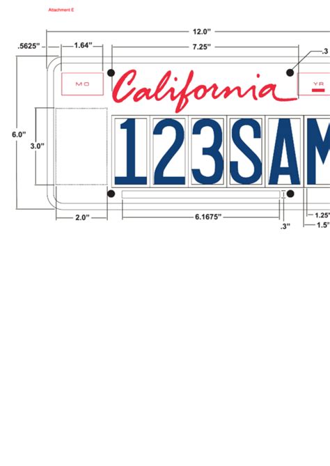 Printable Temporary License Plate California - Printable Word Searches