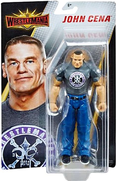 WWE Wrestling WrestleMania 35 John Cena 6 Action Figure Mattel Toys ...