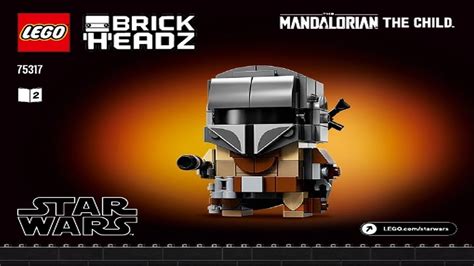 LEGO instructions - BrickHeadz - 75317 - The Mandalorian & The Child ...