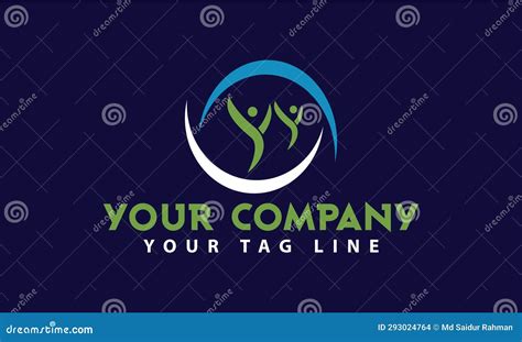 Fitness Health Logo Design for Your Comnpany Stock Vector ...