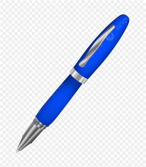 Pen Write Hd Transparent, Blue Writing Pen Illustration, Writing Clipart, Blue Pen, Cartoon ...