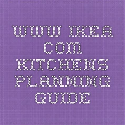 Buying guides | Ikea kitchen planning, Planning guide, Kitchen plans
