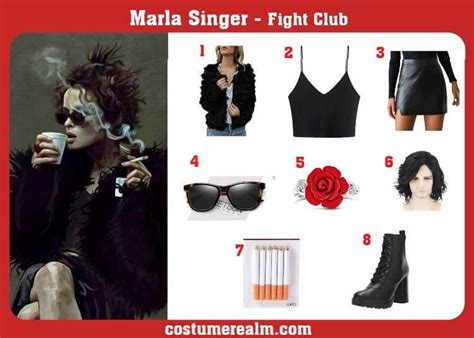 Dress like Marla Singer from Fight Club, Marla Singer Costume, Cosplay ...