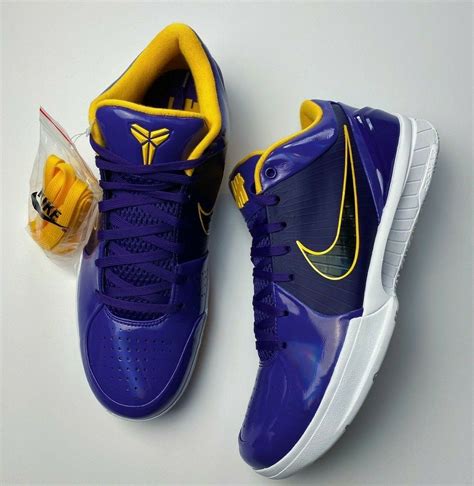 Nike Kobe 4 Protro Undefeated Los Angeles Lakers For Sale - Kicks Collector