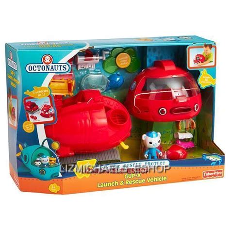 WOW! Fisher Price OCTONAUTS GUP X LAUNCH & RESCUE VEHICLES Tank Glider Octo-Ski | eBay