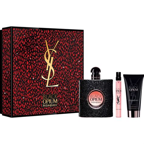 Yves Saint Laurent Black Opium 3 Pc. Gift Set | Gift Sets | Beauty ...