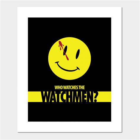 Watchmen Smiley Face - Watchmen - Posters and Art Prints | TeePublic