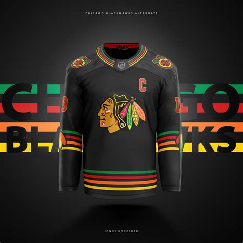 Chicago Blackhawks Jersey Concept - Draw-level