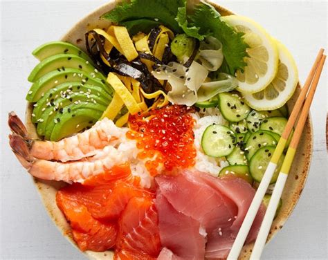 Best Chirashi Bowl Recipe - How To Make Chirashi Bowls