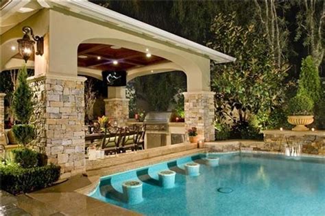 26 Summer Pool Bar Ideas to Impress Your Guests | WooHome | Pool houses ...