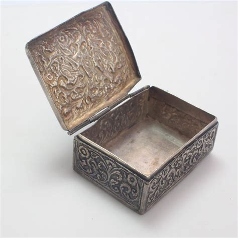 Sterling Silver 81.47g Trinket Box | Property Room