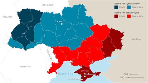 Ukrainian Election Map [1600x900] : MapPorn