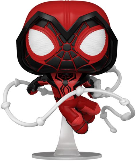 Miles Morales (Crimson Cowl Suit) - Pop! Vinyl Figure | at Mighty Ape NZ