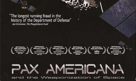 Pax Americana and the Weaponization of Space - Where to Watch and ...