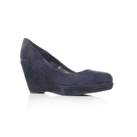 Carvela Kurt Geiger Agate Wedges in Blue | Lyst