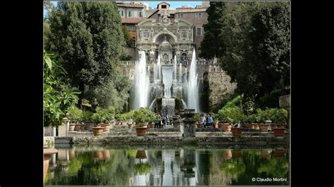 VILLA D'ESTE Patrimonio Unesco - TIVOLI - HD - YouTube